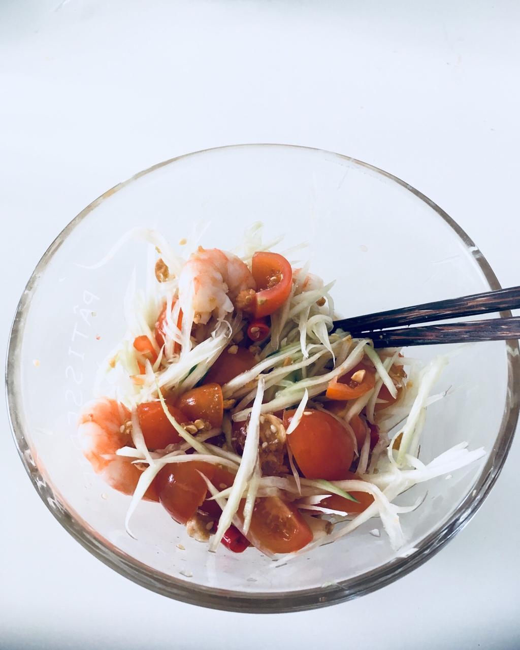 【曼食慢语】泰式青木瓜沙拉