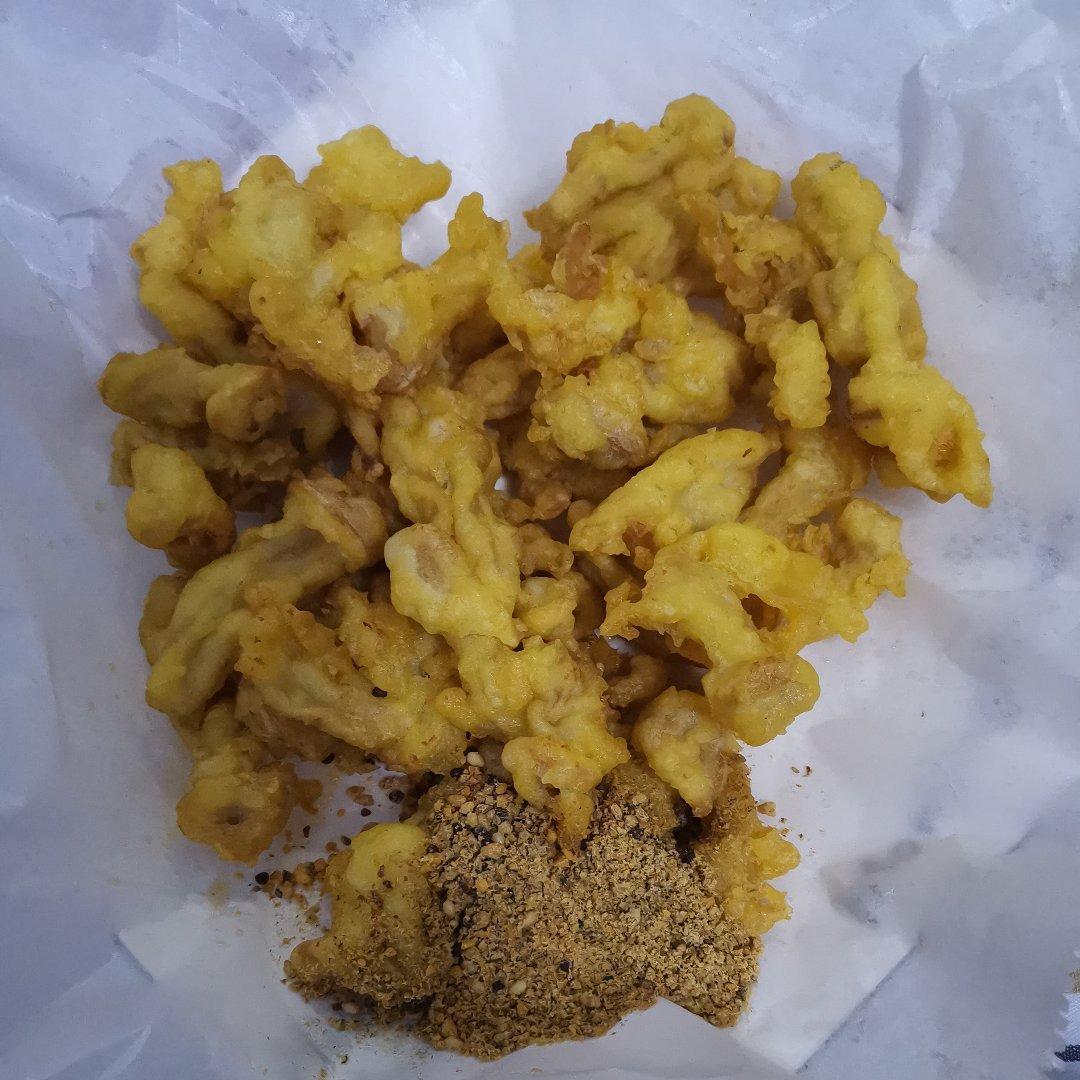 炸白玉菇