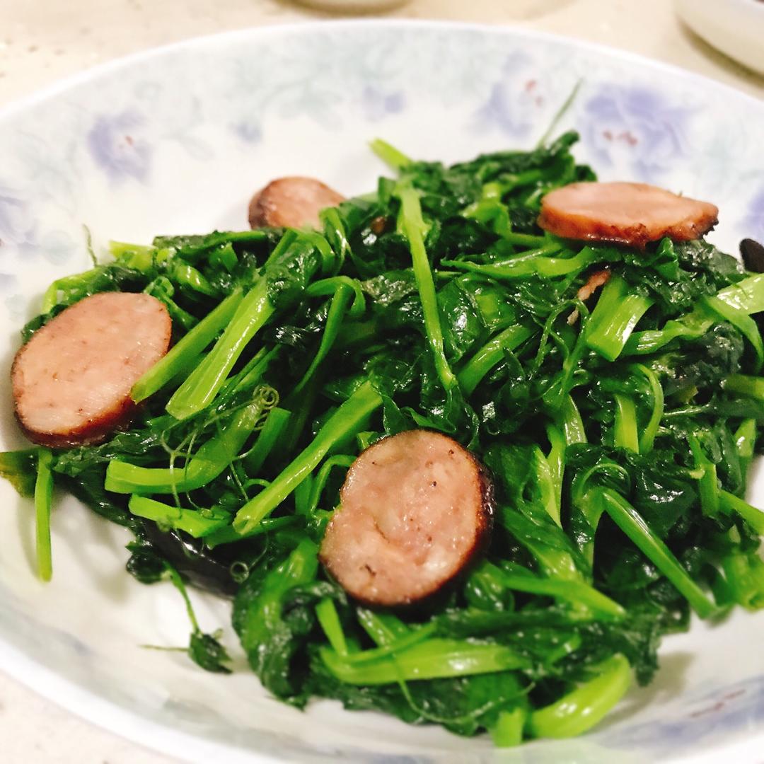 清炒豌豆尖的火候秘籍