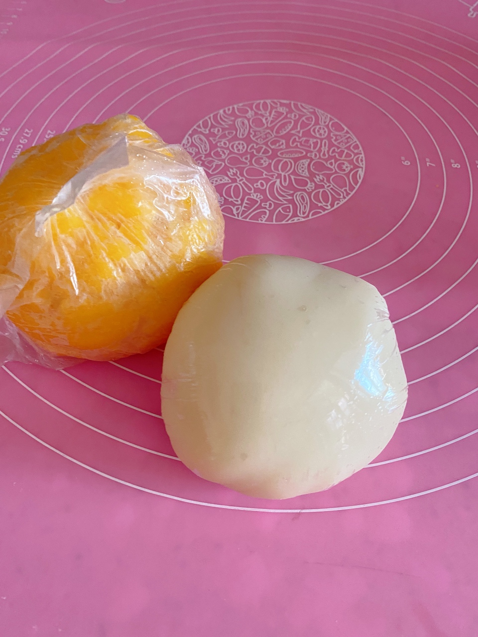 冰皮月饼——奶黄馅（无咸蛋黄版，新手制作）的做法 步骤6