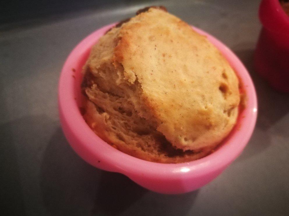 全麦爆浆核桃早餐马芬丨健康·烘焙