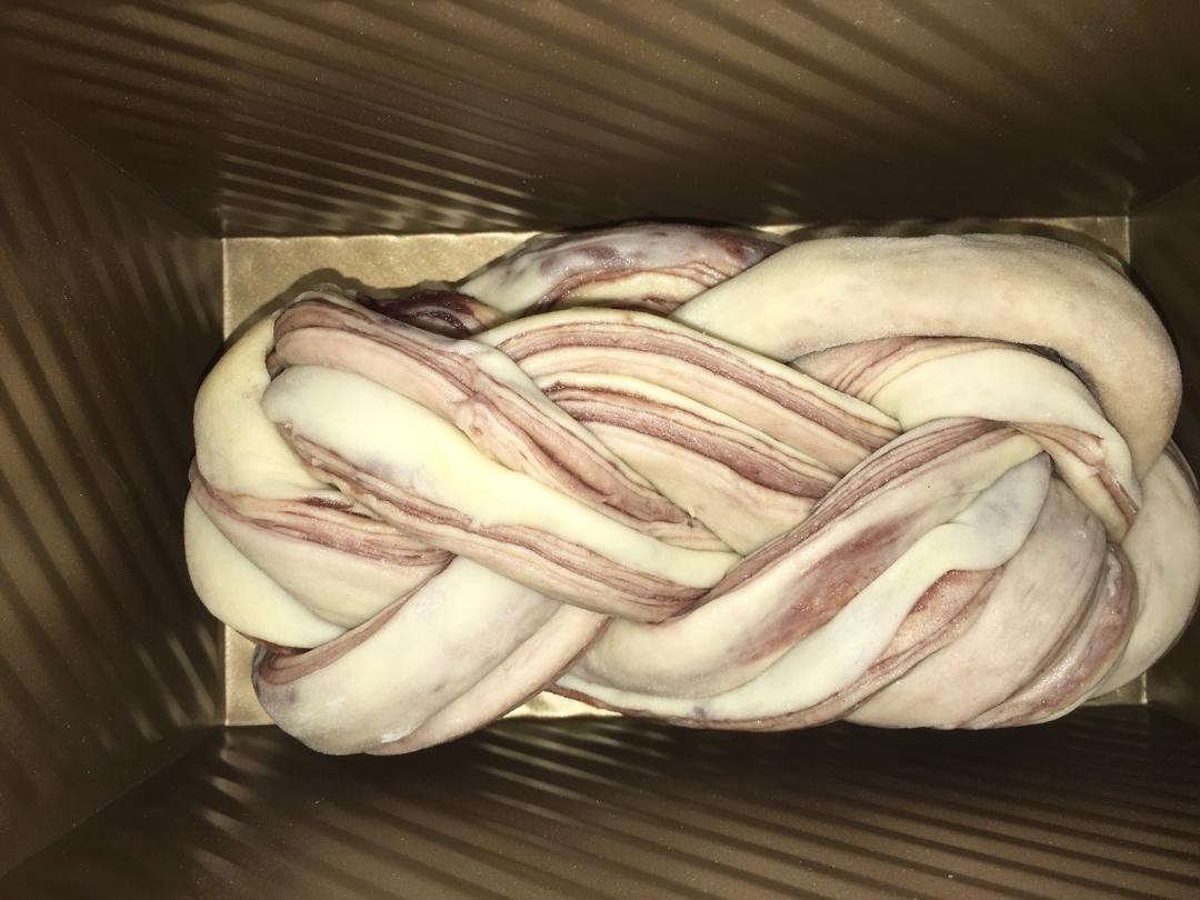 豆沙大理石吐司
