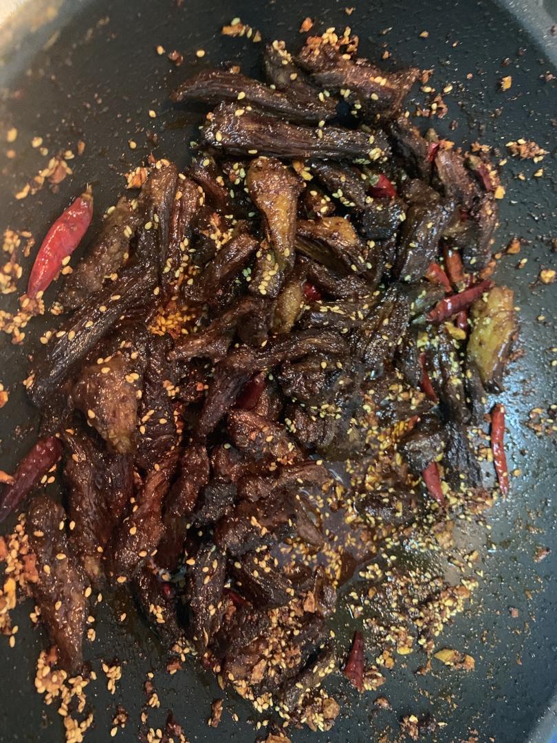 麻辣牛肉干