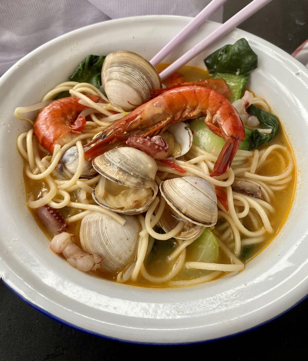 一人鲜食#糟粕醋米线