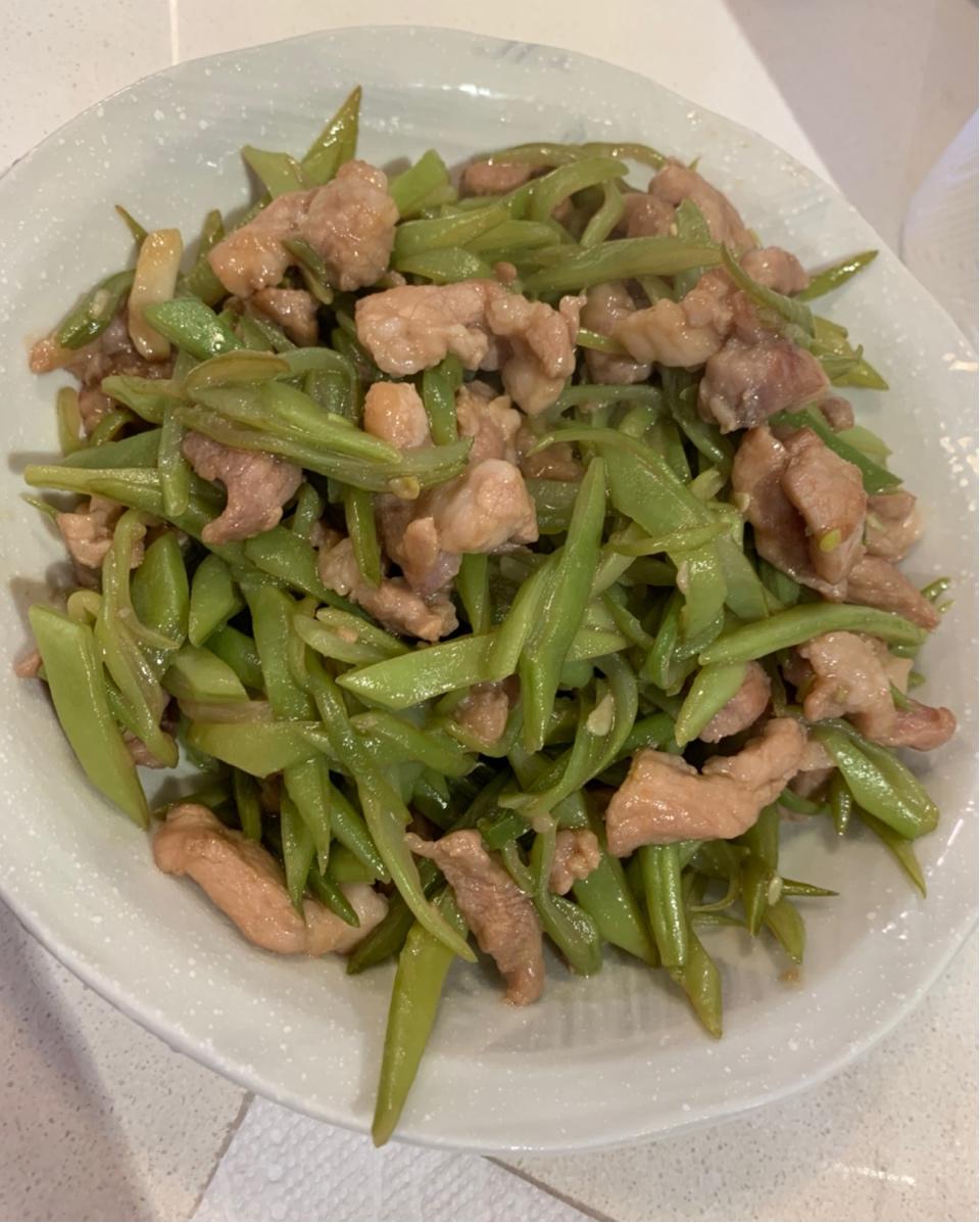 芸豆丝炒肉