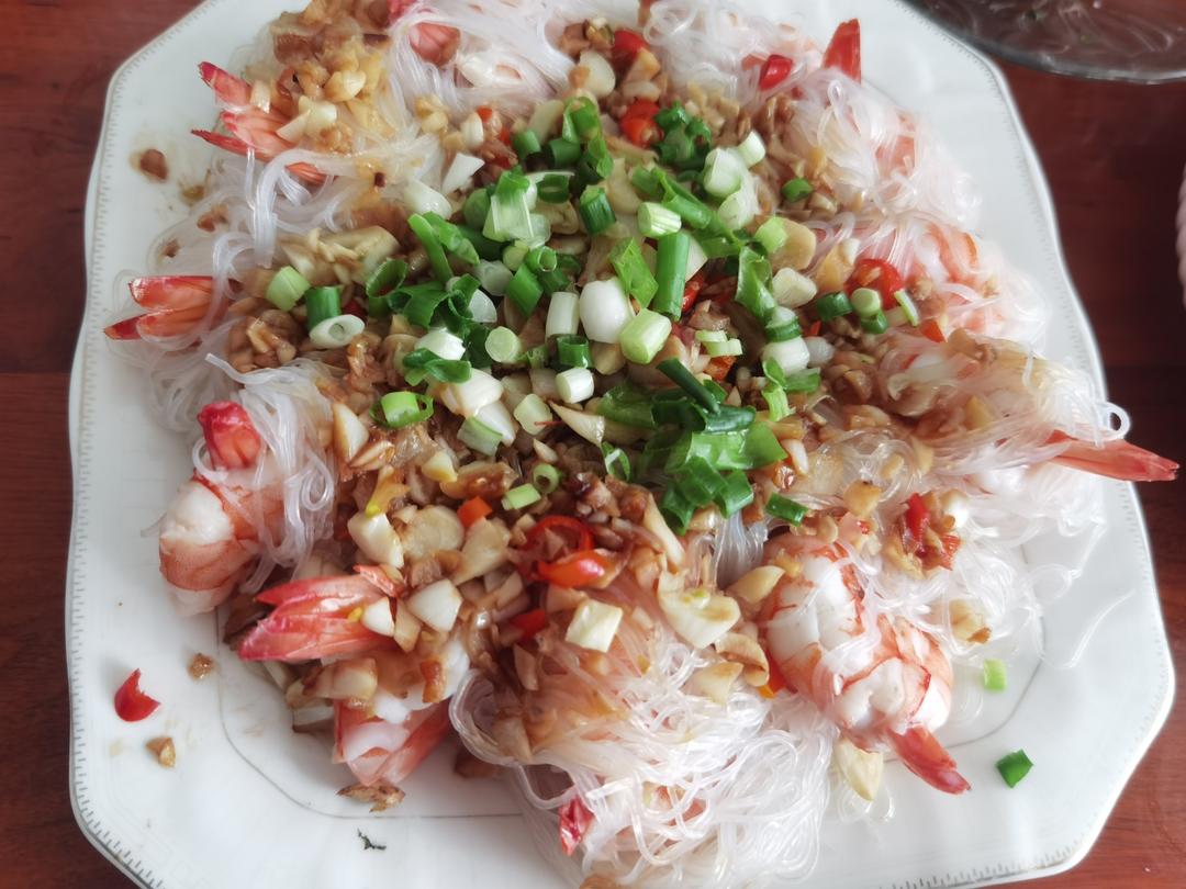 蒜蓉粉丝开背虾