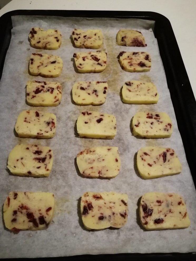 低糖少油版蔓越莓饼干