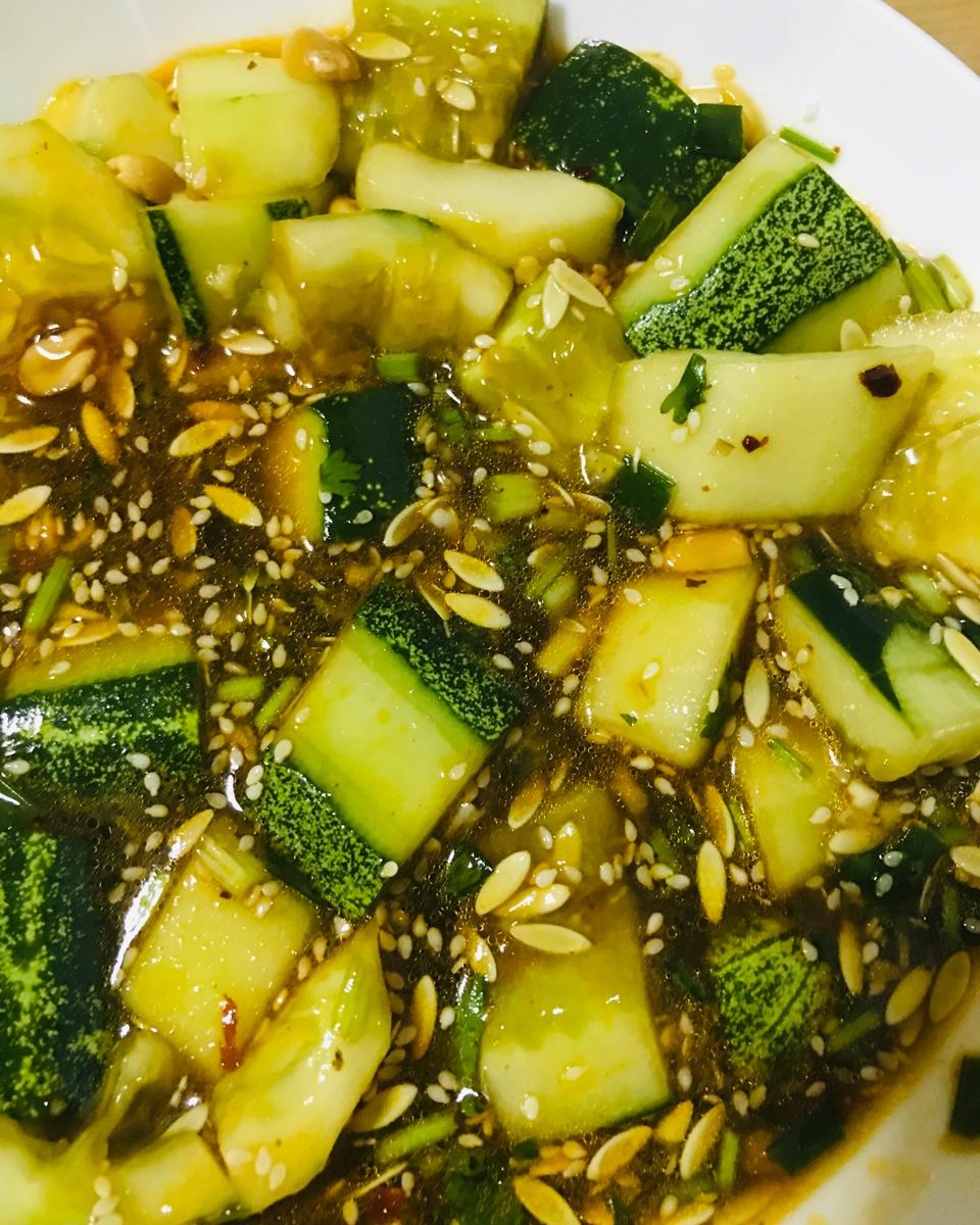 独家万能蘸酱&凉拌香辣脆爽黄瓜