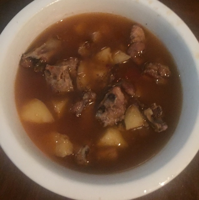 川味土豆烧排骨