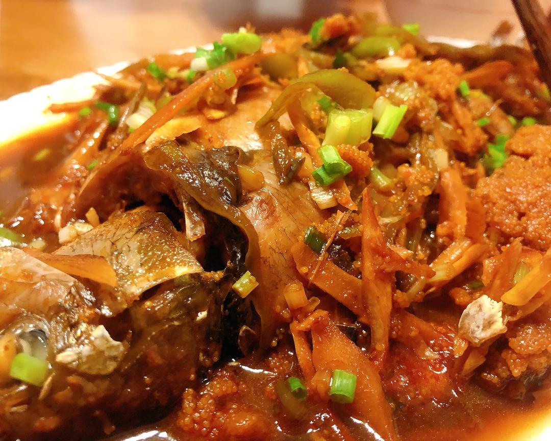 最普通的红烧鲫鱼