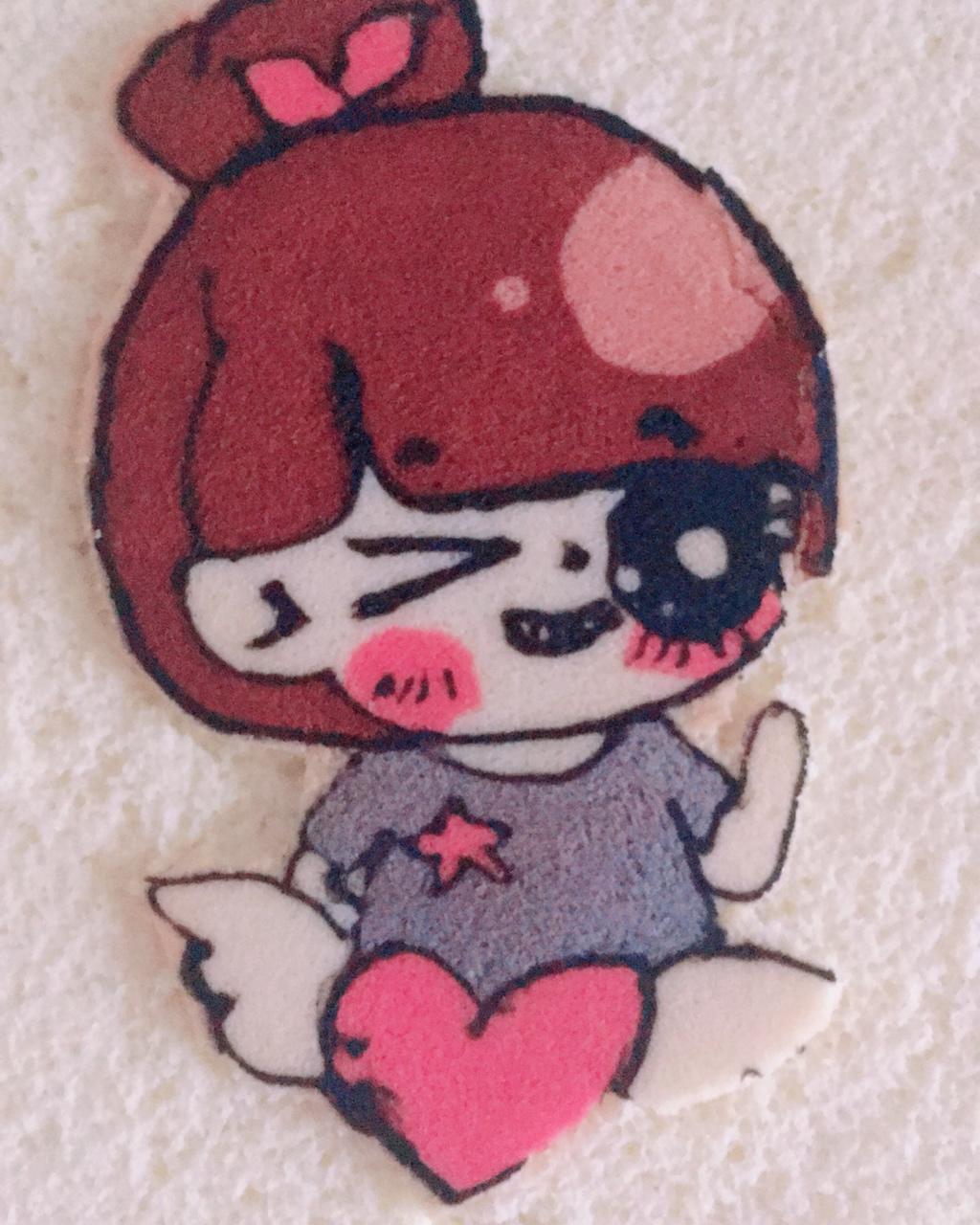 超细腻毛巾面彩绘蛋糕卷