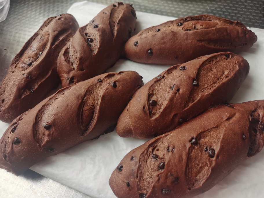 巨好吃的巧克力面包的做法 步骤5