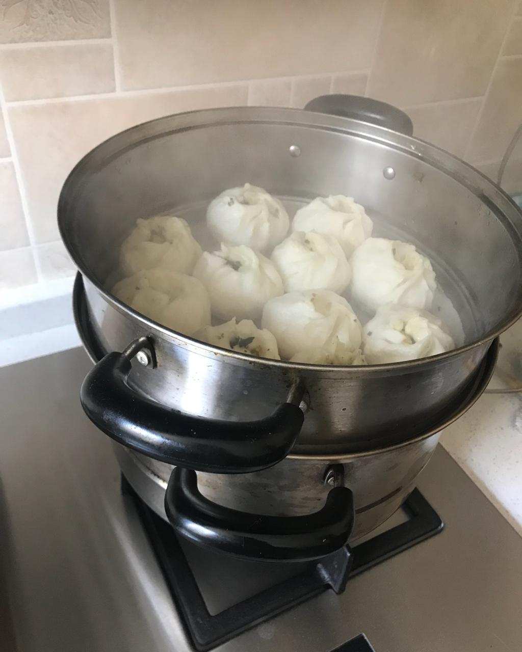 手工包子（肚脐包）