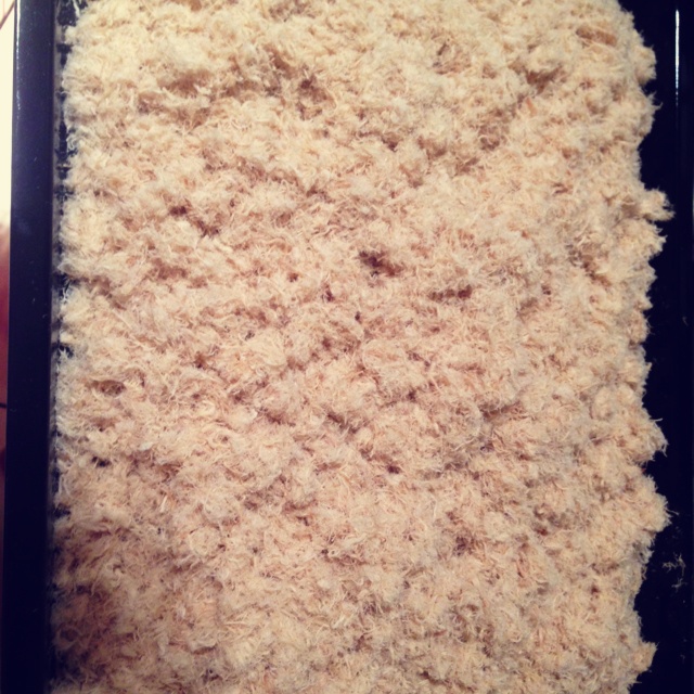 自制宝宝肉松 面包机外加烤箱