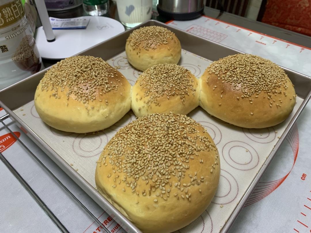 鲜奶汤种汉堡胚
