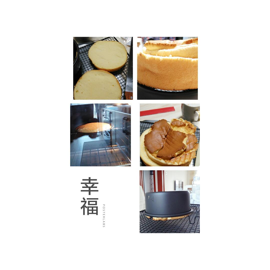 《Tinrry+》戚风蛋糕（6寸配方）（基础、超详细教程）