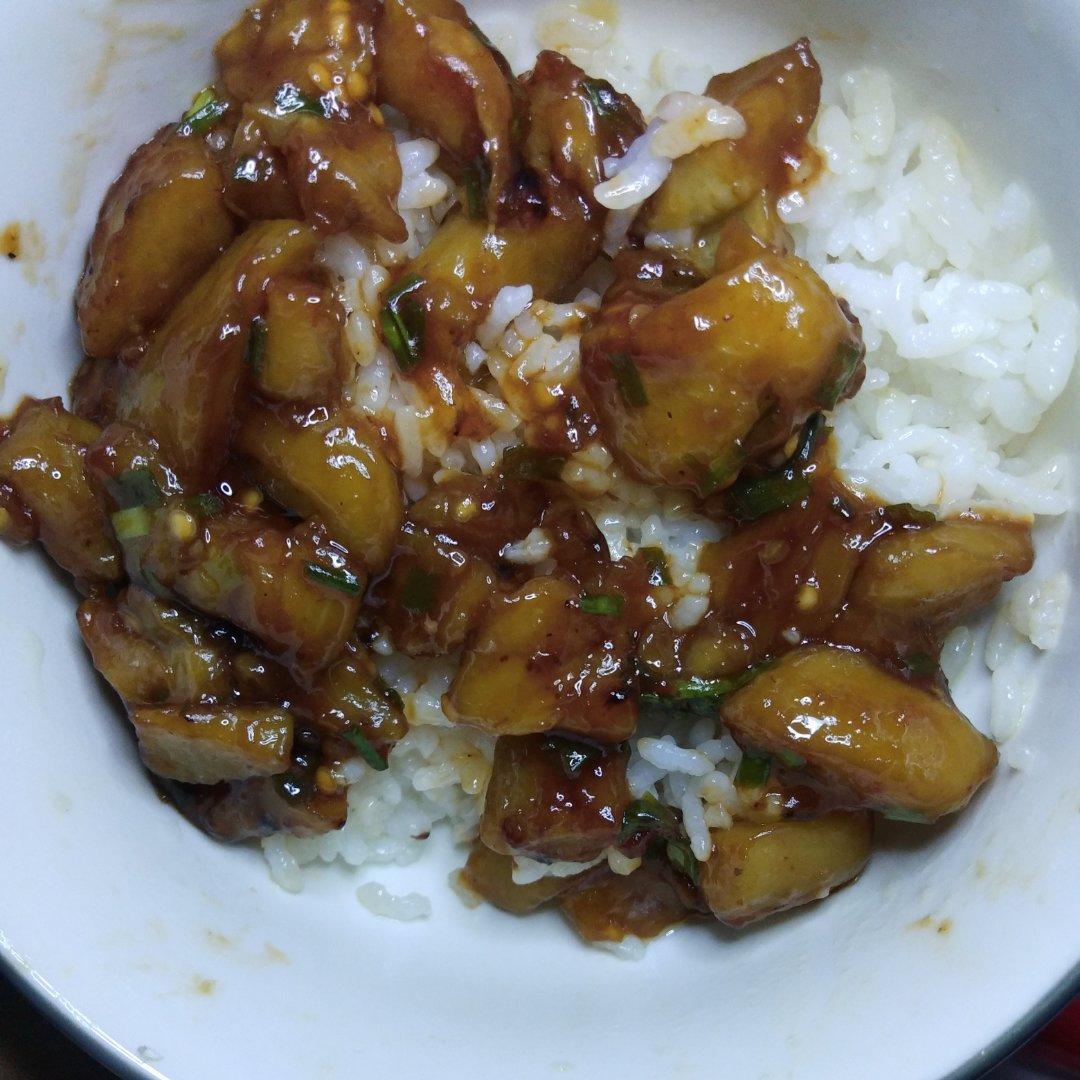 茄子最下饭的做法·糖醋茄子