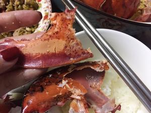 蒜蓉粉丝蒸波斯顿龙虾的做法 步骤17