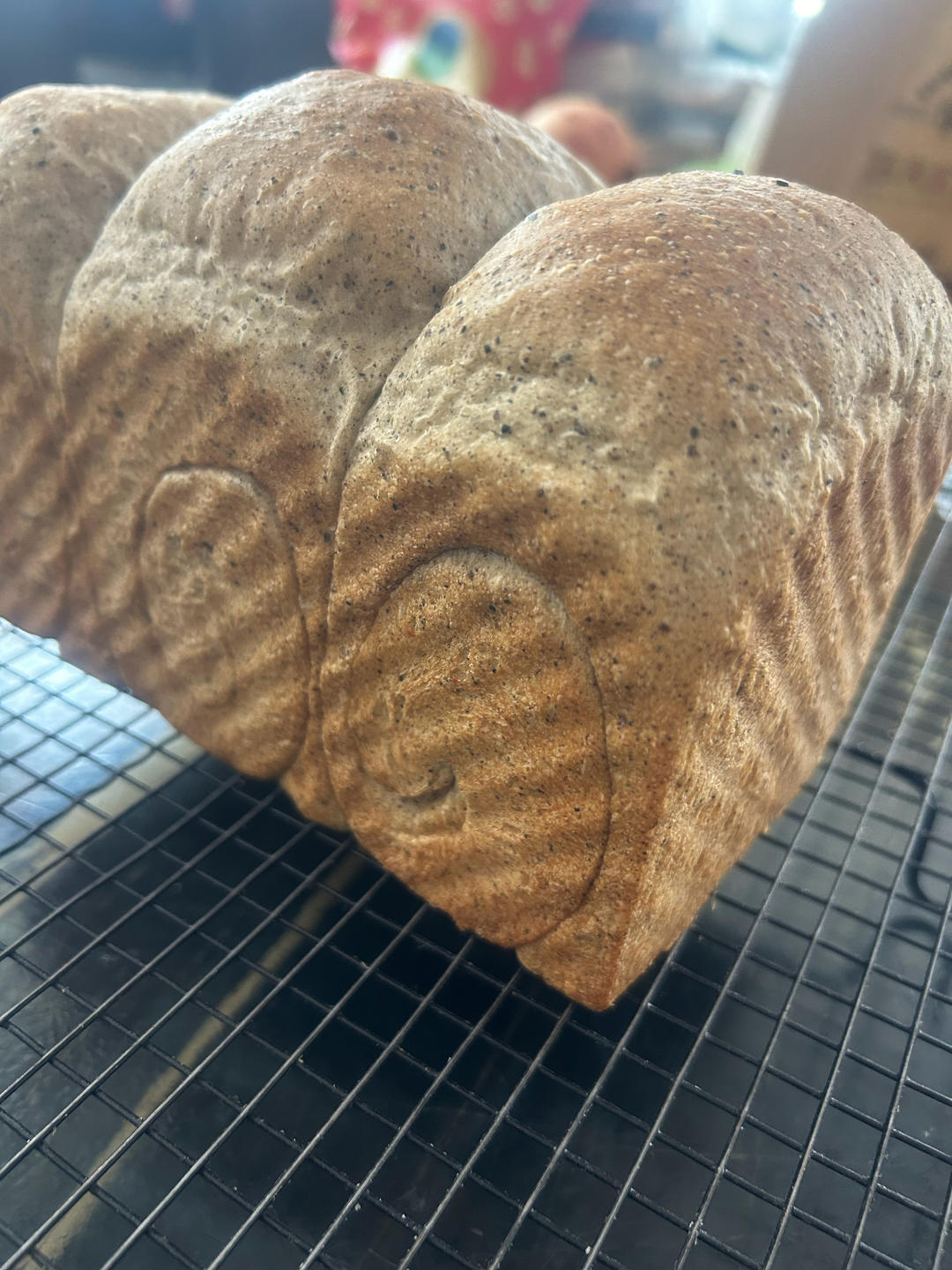超级香的黑芝麻吐司🍞