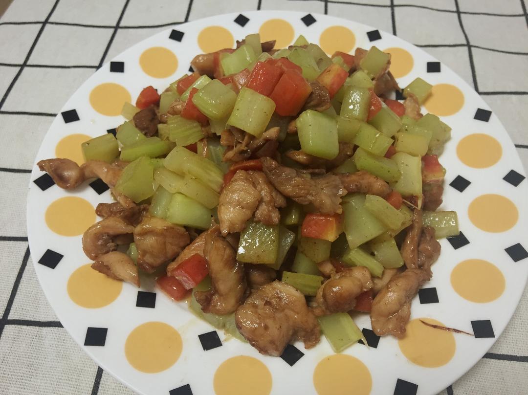 小炒鸡腿肉