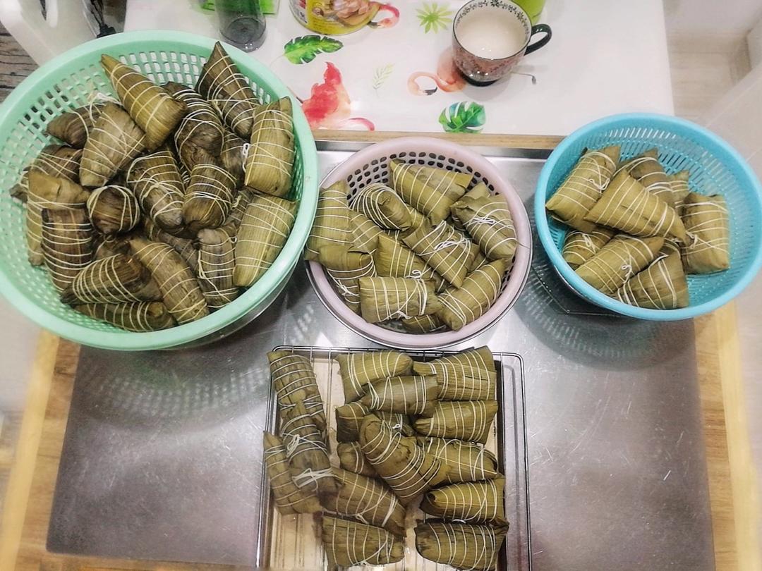 四角长粽子的包法（有视频）