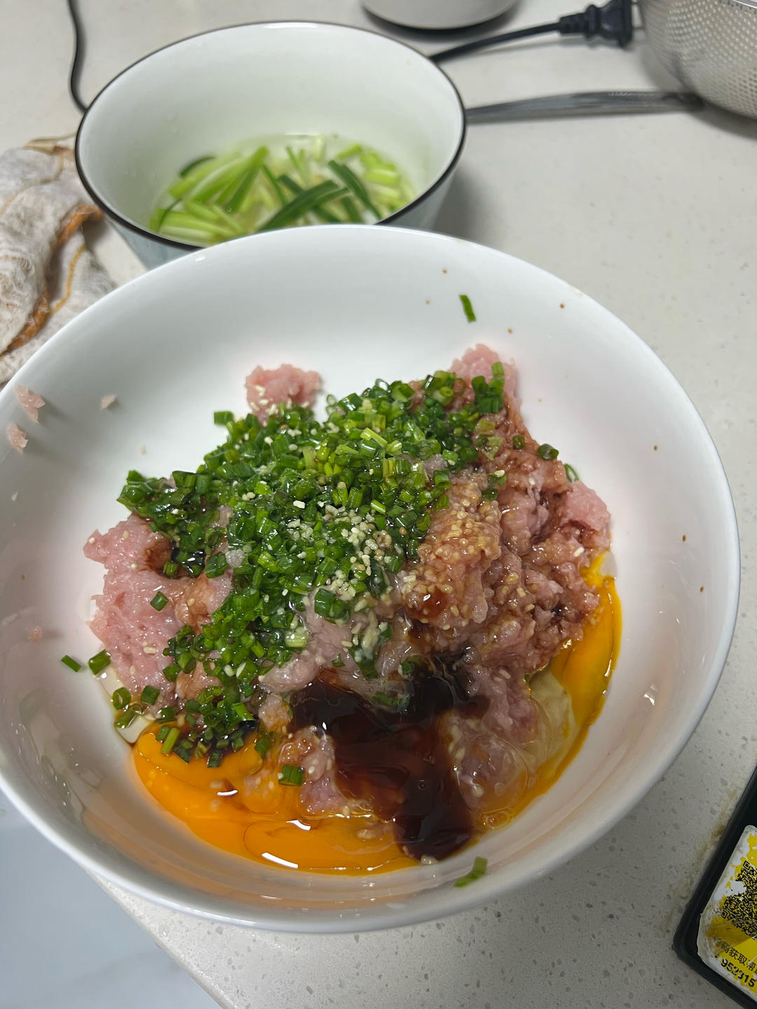 肉不柴的馄饨馅