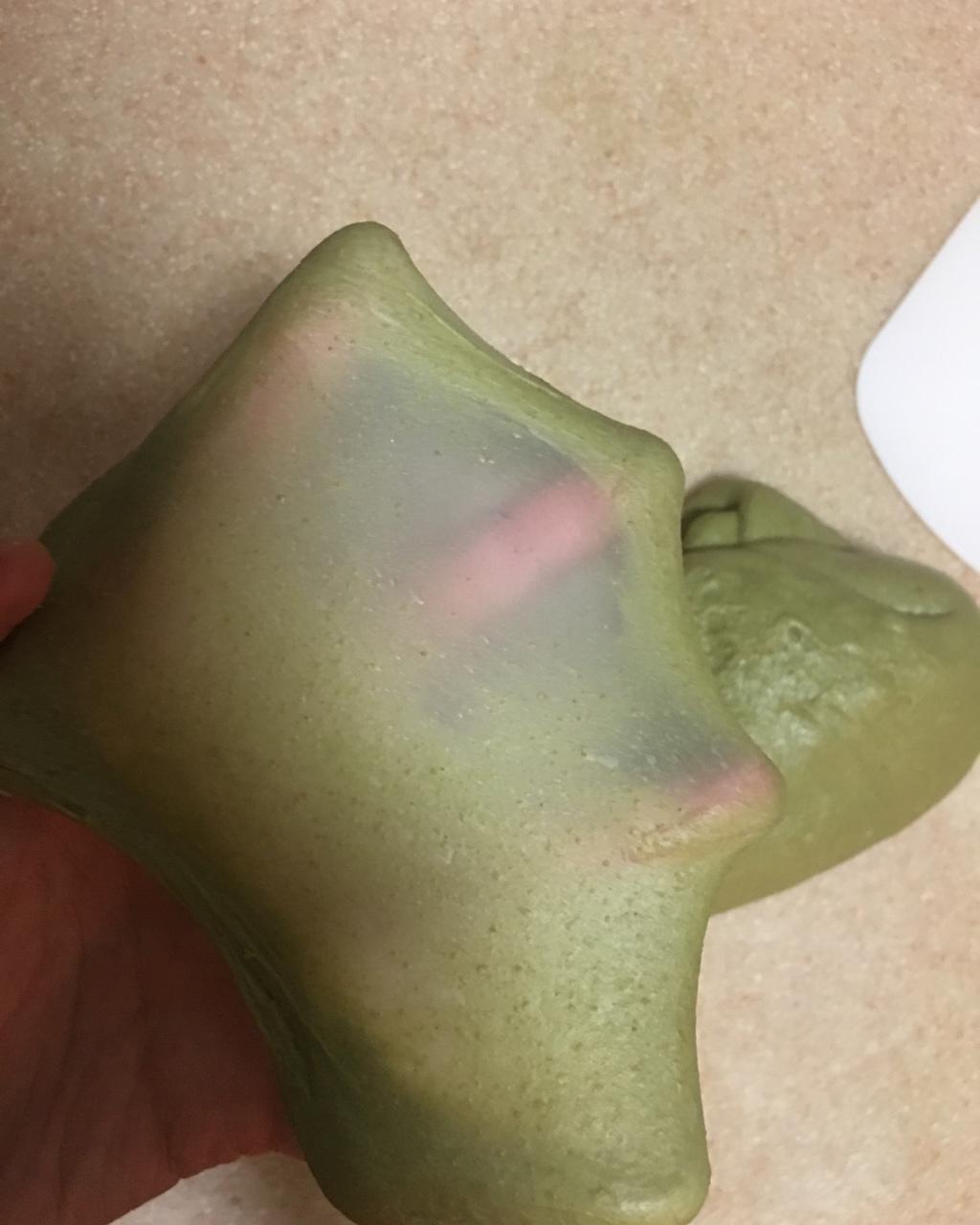 比原麦山丘还好吃的【抹茶麻薯古早味面包】肉松红豆沙