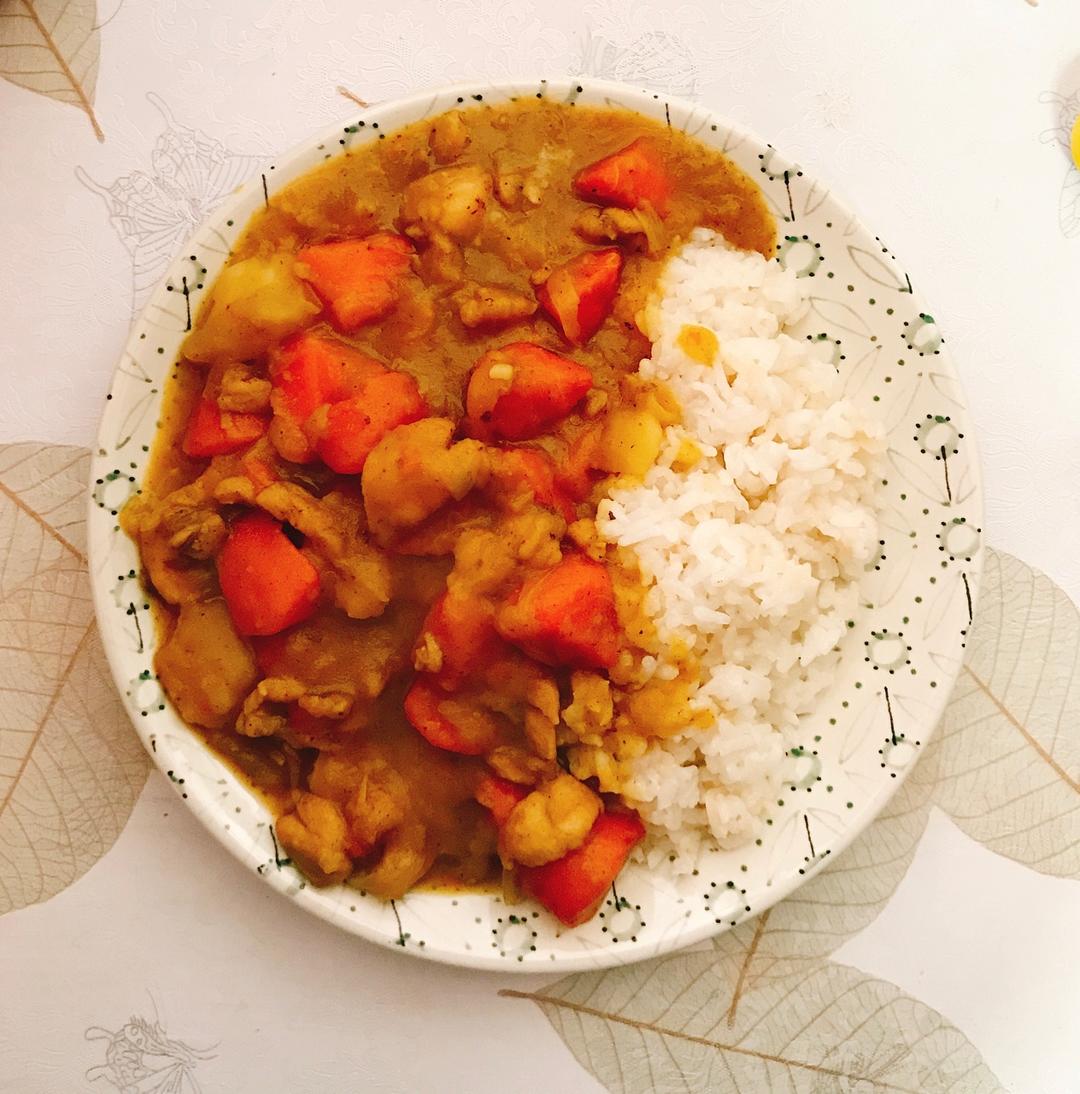 咖喱鸡肉饭