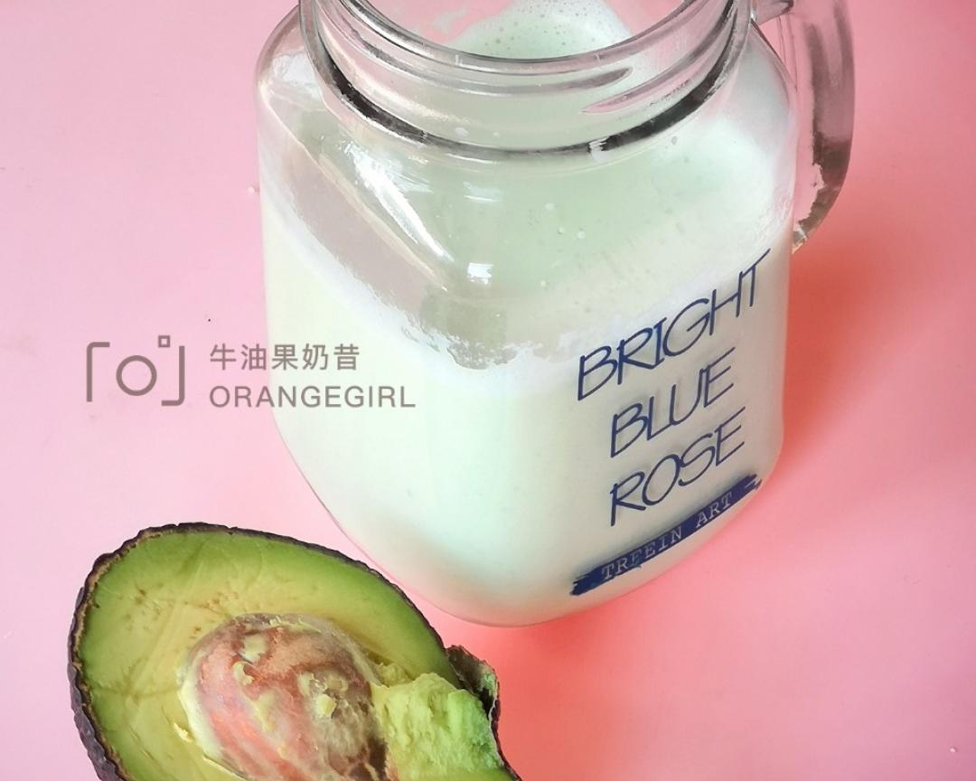 牛油果花样吃法之奶昔小清新的做法