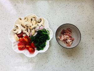 Frittata意大利菠菜烘蛋-低卡版意式烘蛋的做法 步骤2