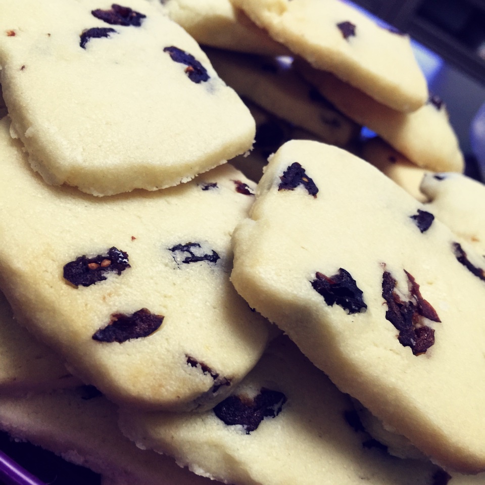 蔓越莓饼干的做法（烤箱做饼干）