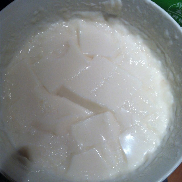 杏仁豆腐