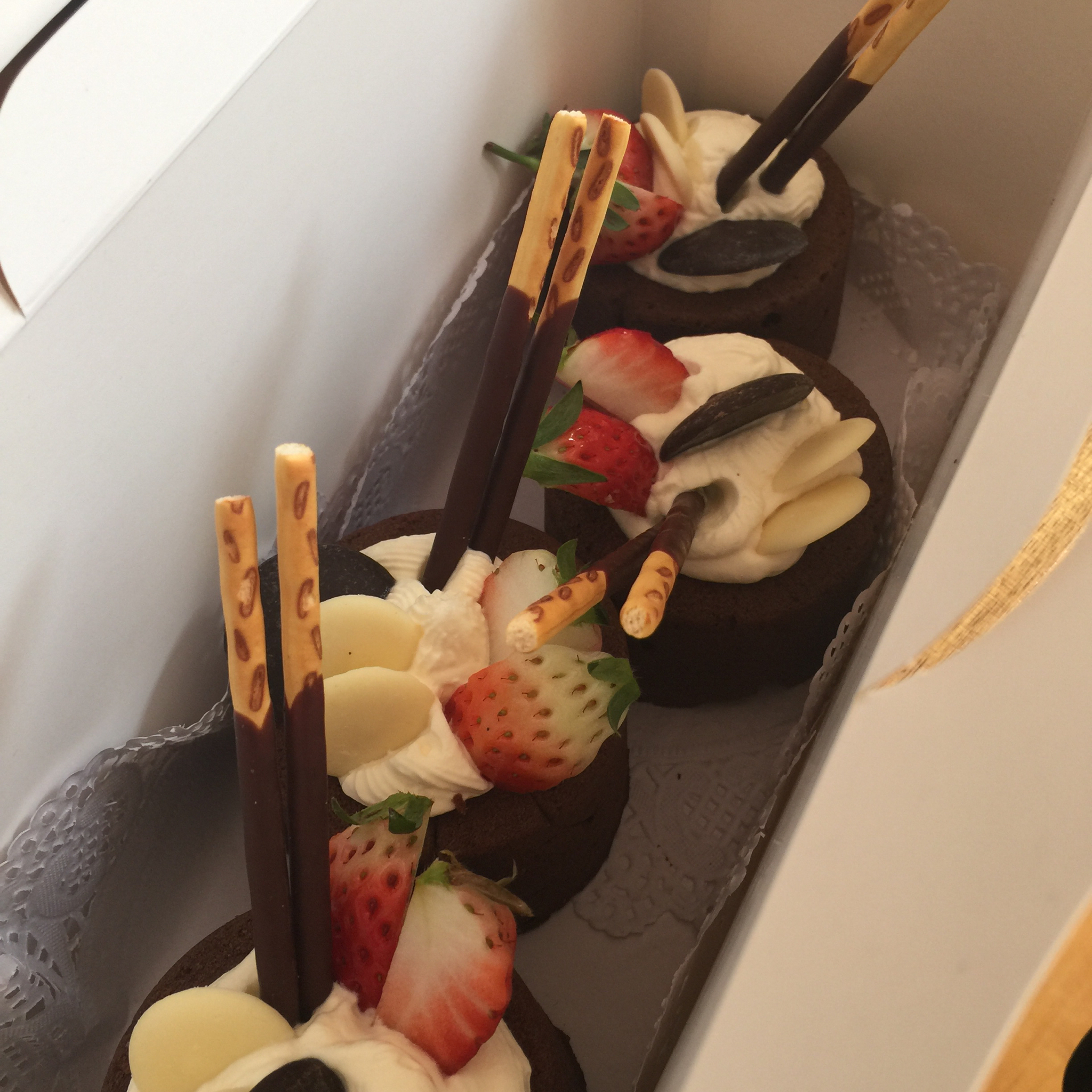 巧克力海绵杯子蛋糕