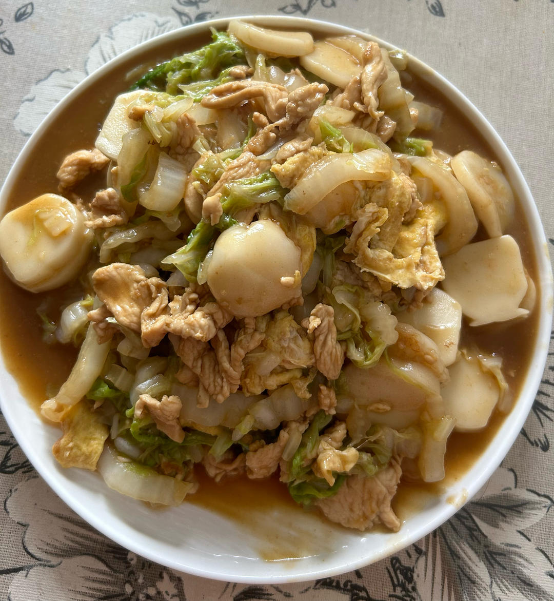 大排档风味炒年糕