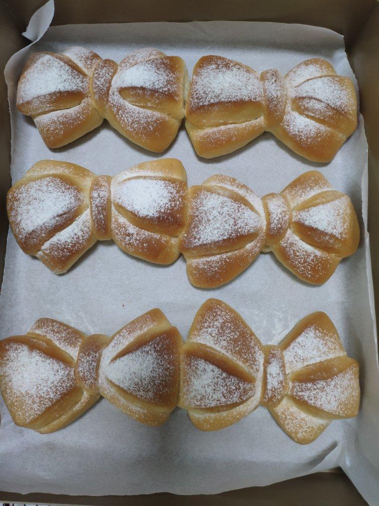 一次性发酵蝴蝶结面包🎀