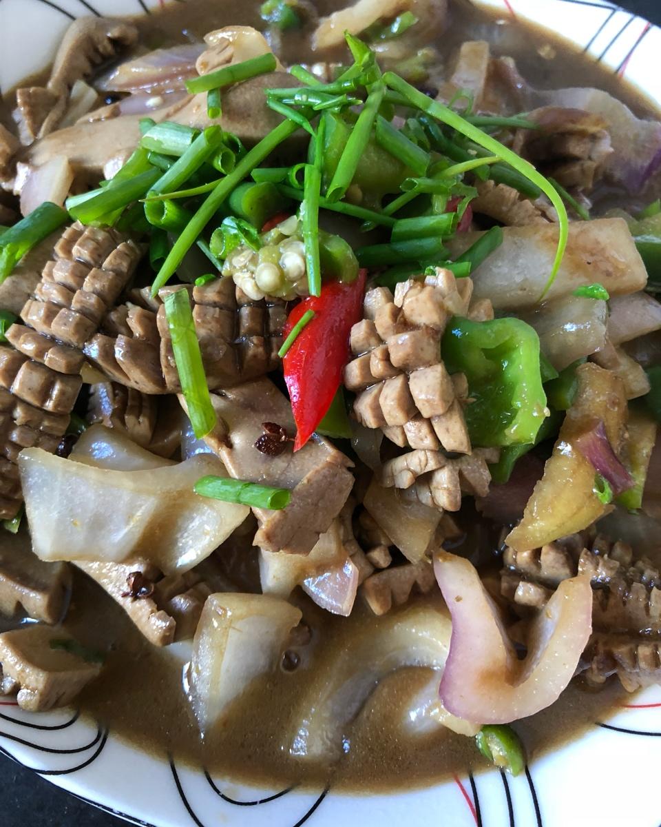 爆炒腰花（含猪腰处理去味方法）