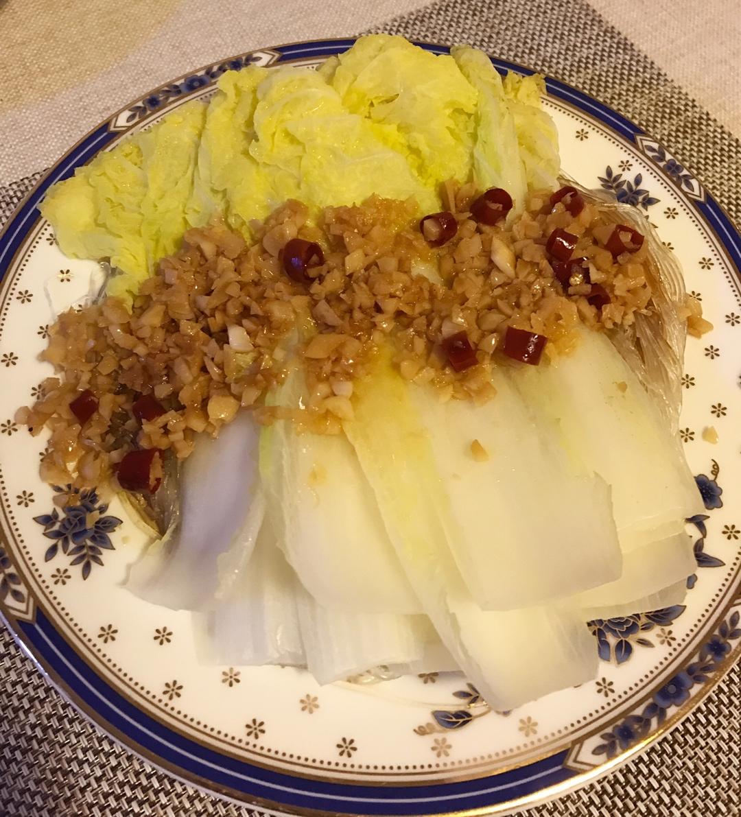 蒜蓉粉丝蒸娃娃菜
