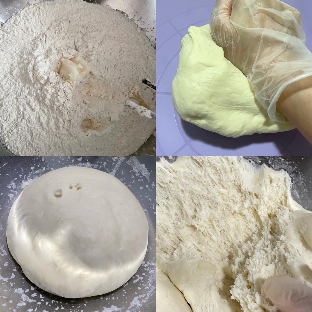 纯奶手撕吐司的做法 步骤1