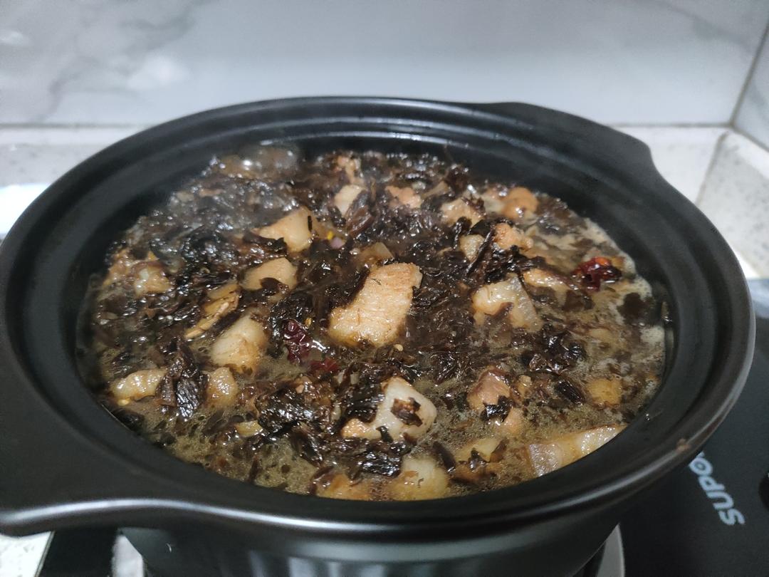 客家梅菜干闷五花肉 超下饭😋