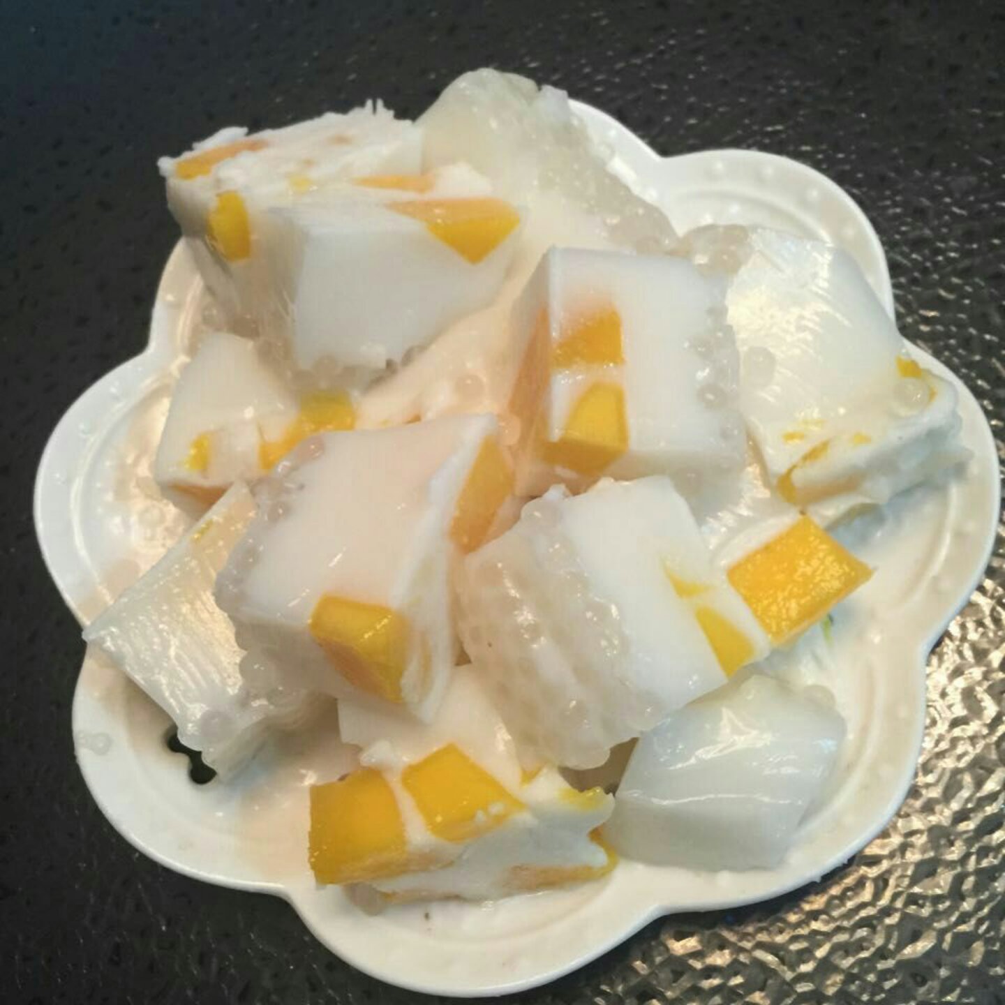 午后小甜点芒果椰汁糕教程