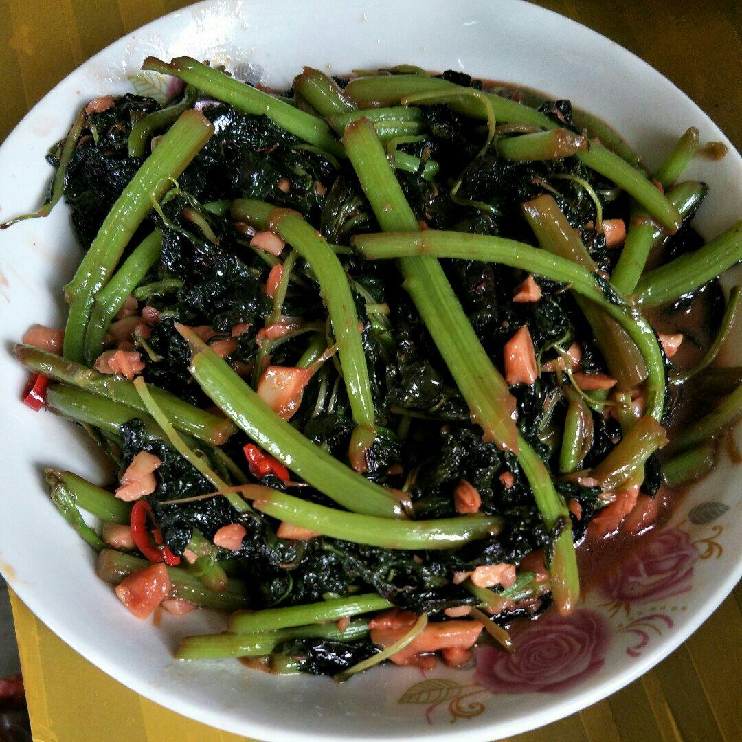 清炒笕菜