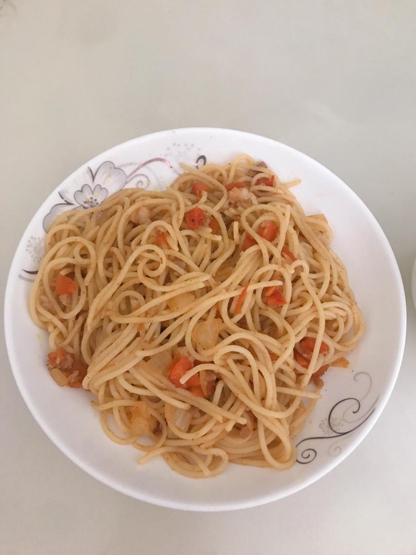 番茄肉酱意大利面