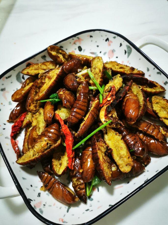 👍秒懂的开边蚕蛹做法