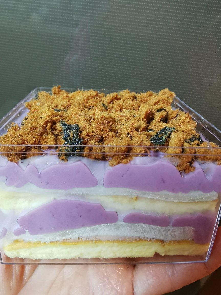 麻薯芋泥盒子蛋糕