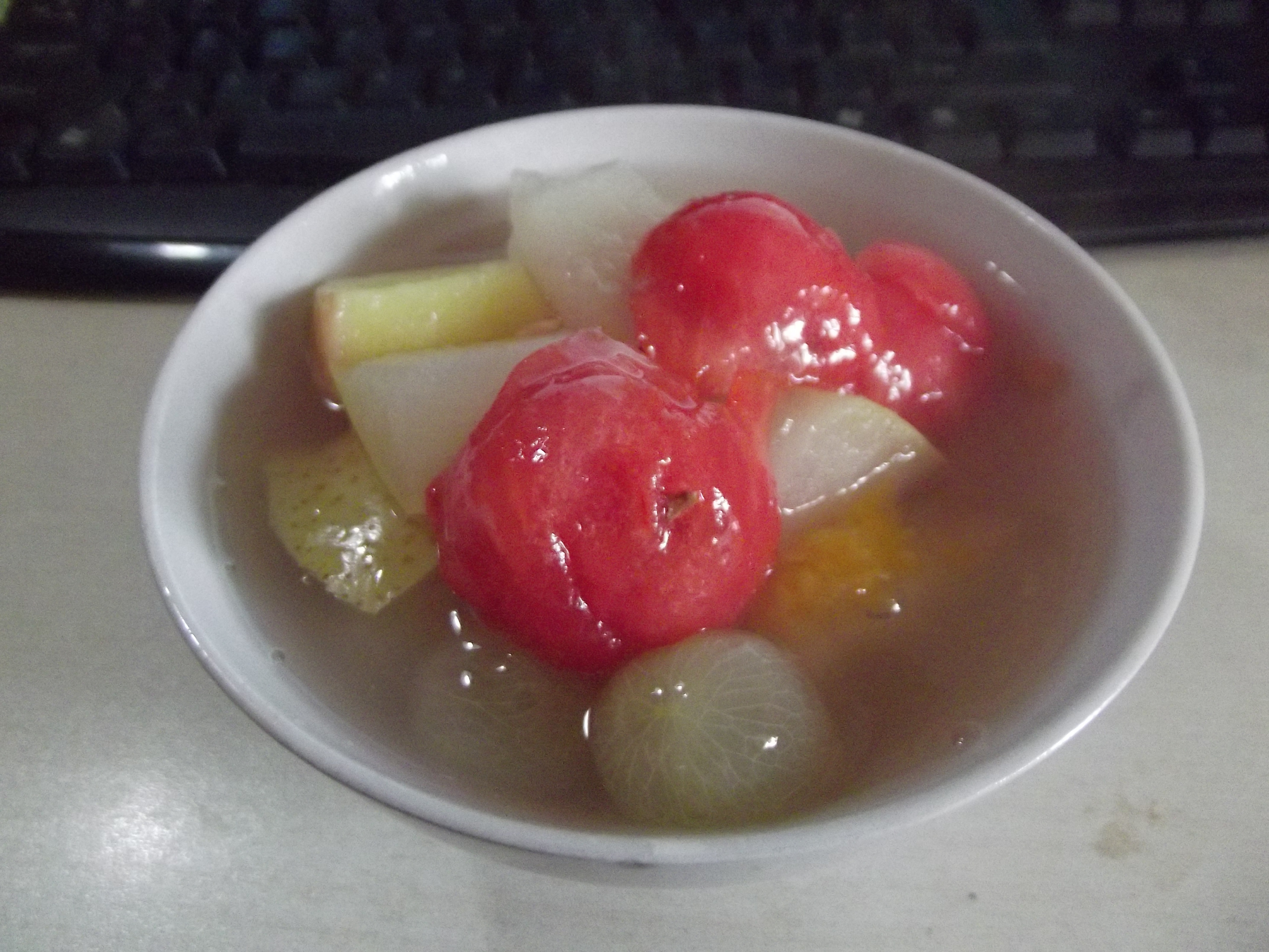 暖心苹果梨橘甜汤