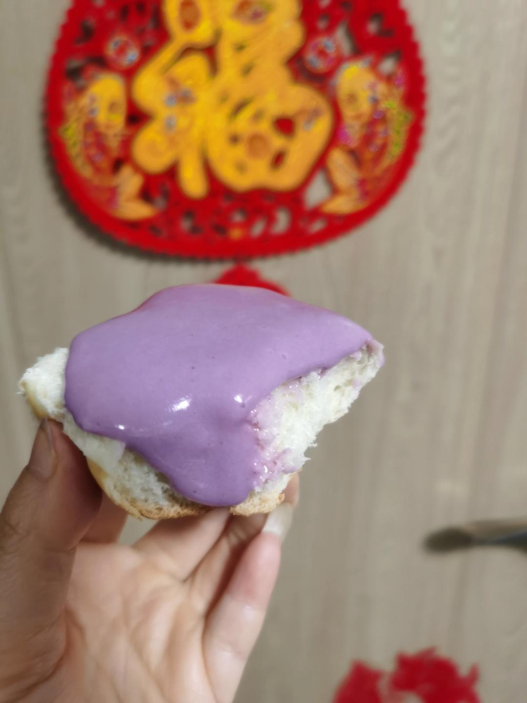 自制百搭甜品万能酱❗️能拉丝的低脂芋泥馅