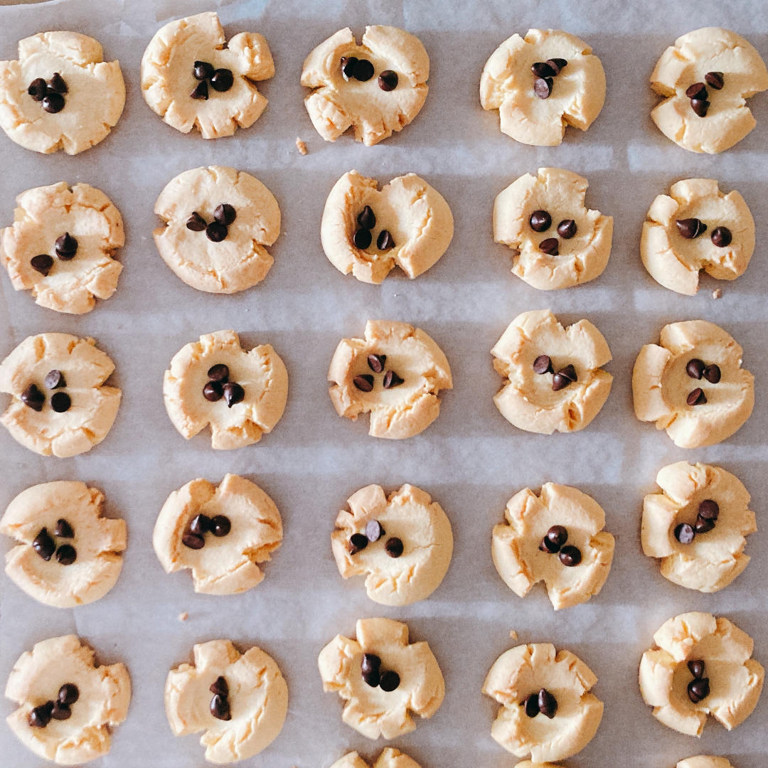 巧克力豆玛格丽特饼干🍪三种口味❗️入口即化，酥掉渣❗️