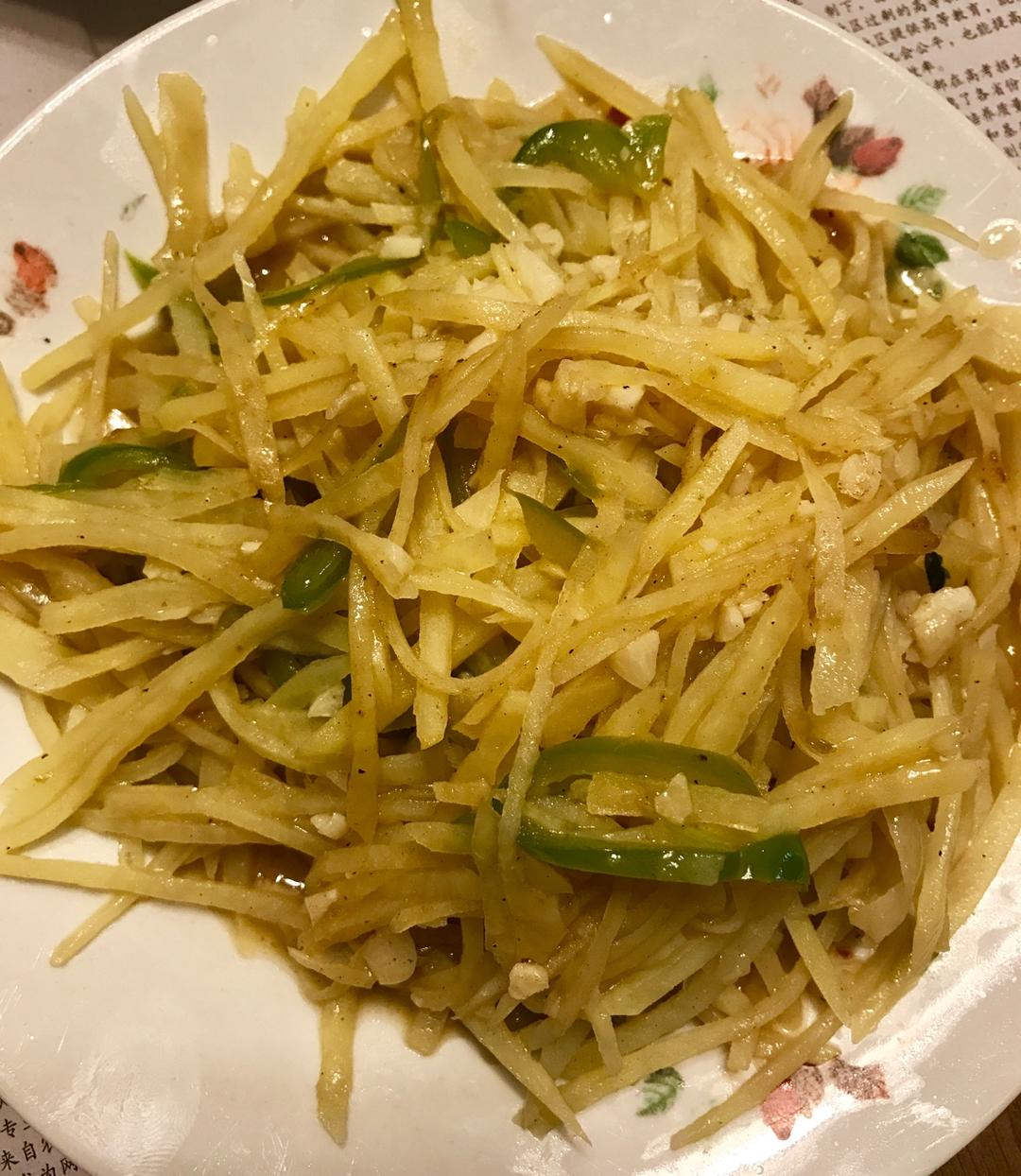 醋溜土豆丝