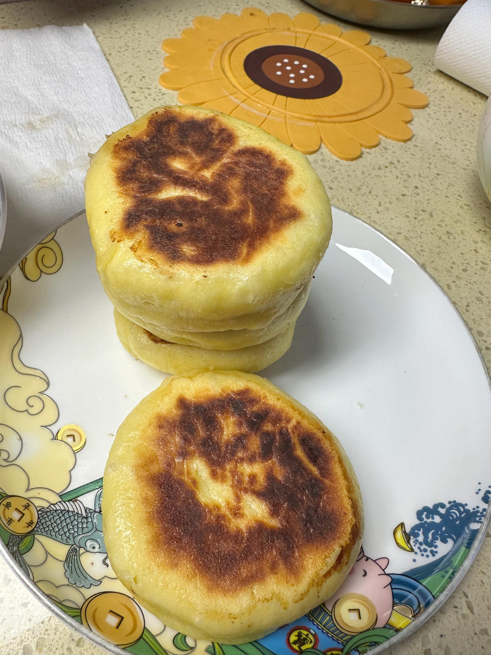 松软养胃的山药饼      （高营养低热量）