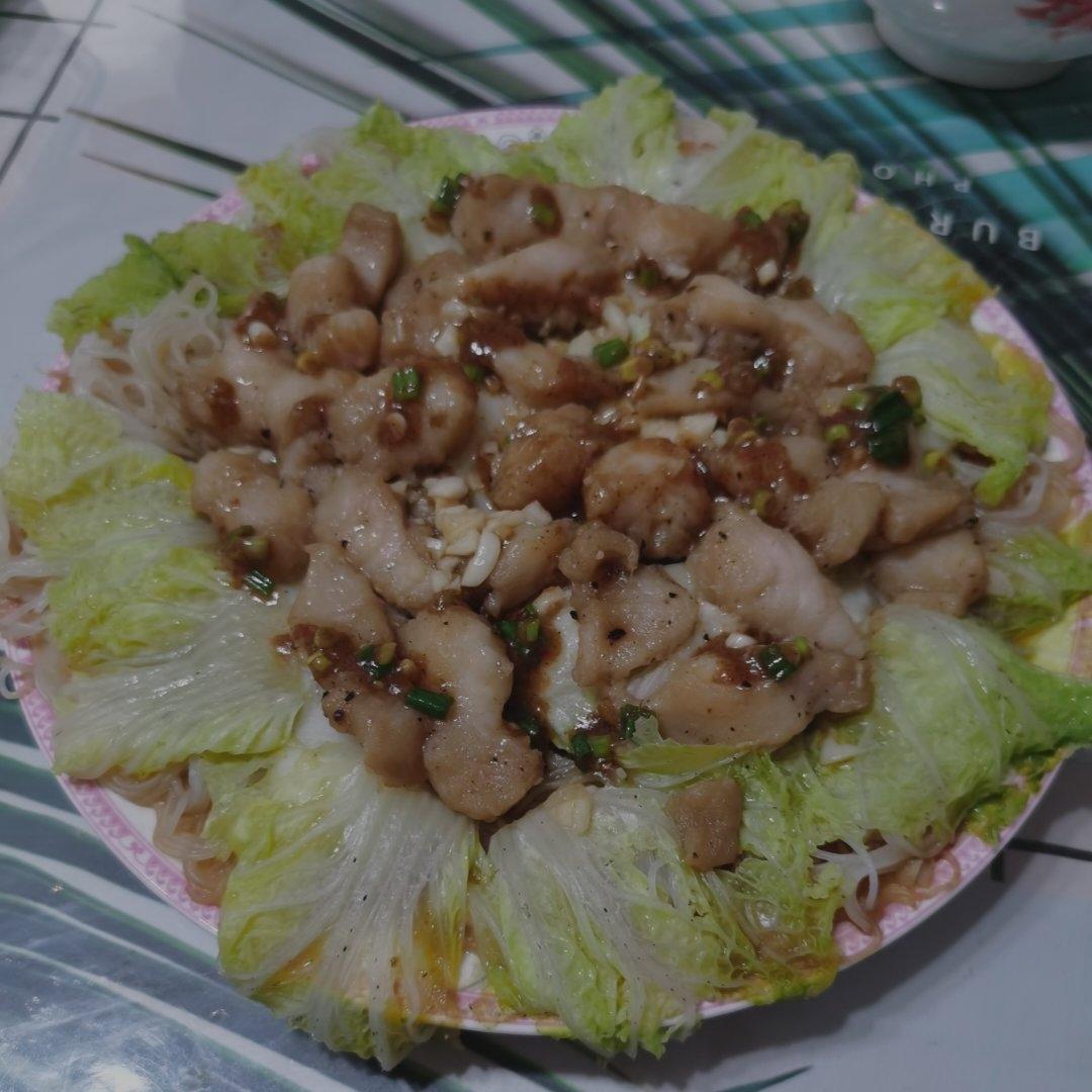 🔥吃不胖❗️蒜蓉粉丝龙利鱼❗️